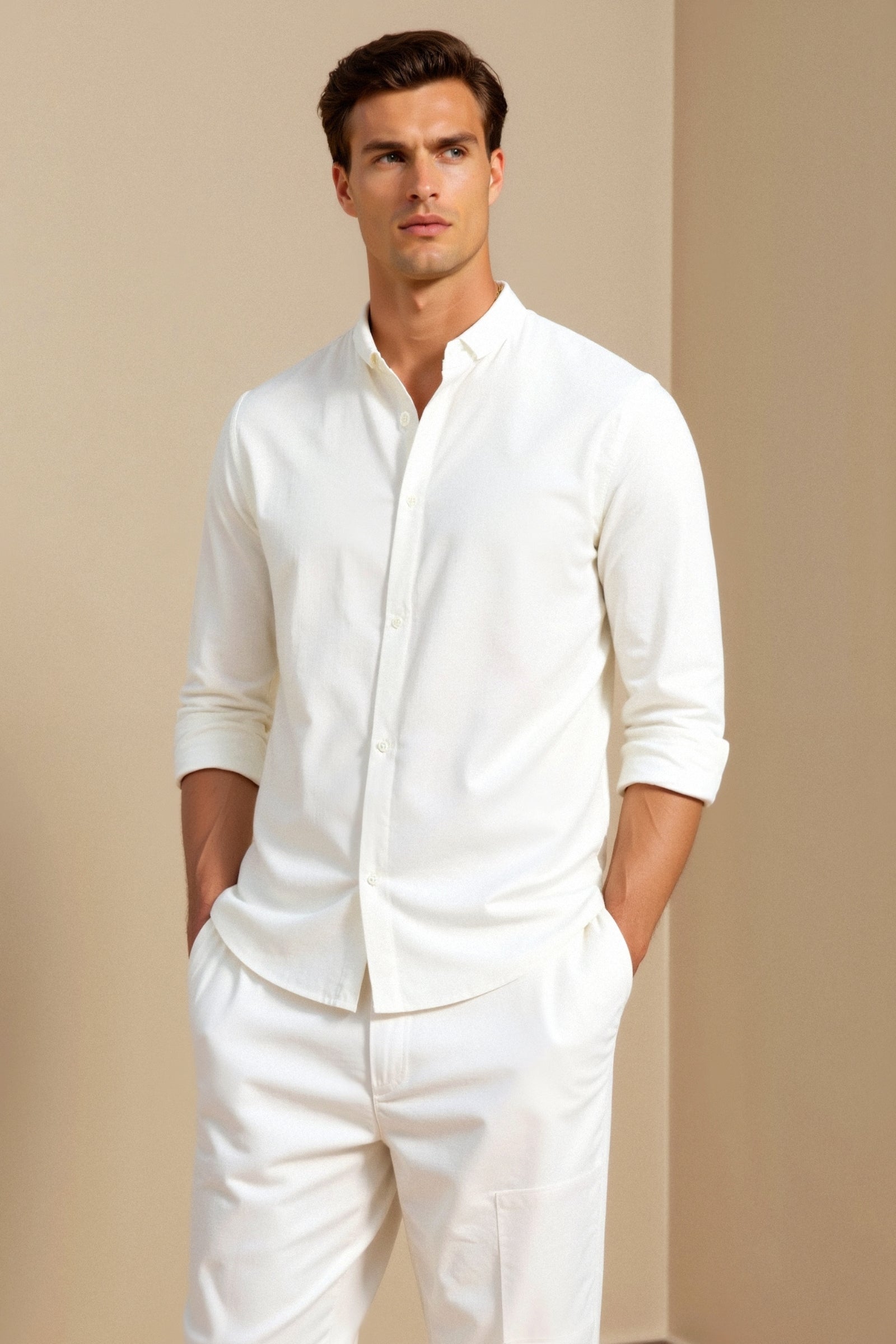 Camicia in lino Heritage