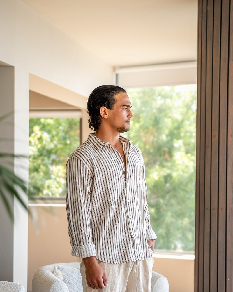 Camicia a righe classica